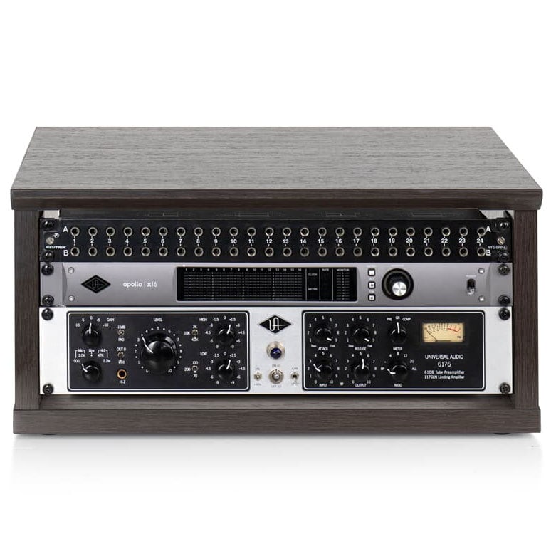  Desktop 4U Studio Rack Brown 1