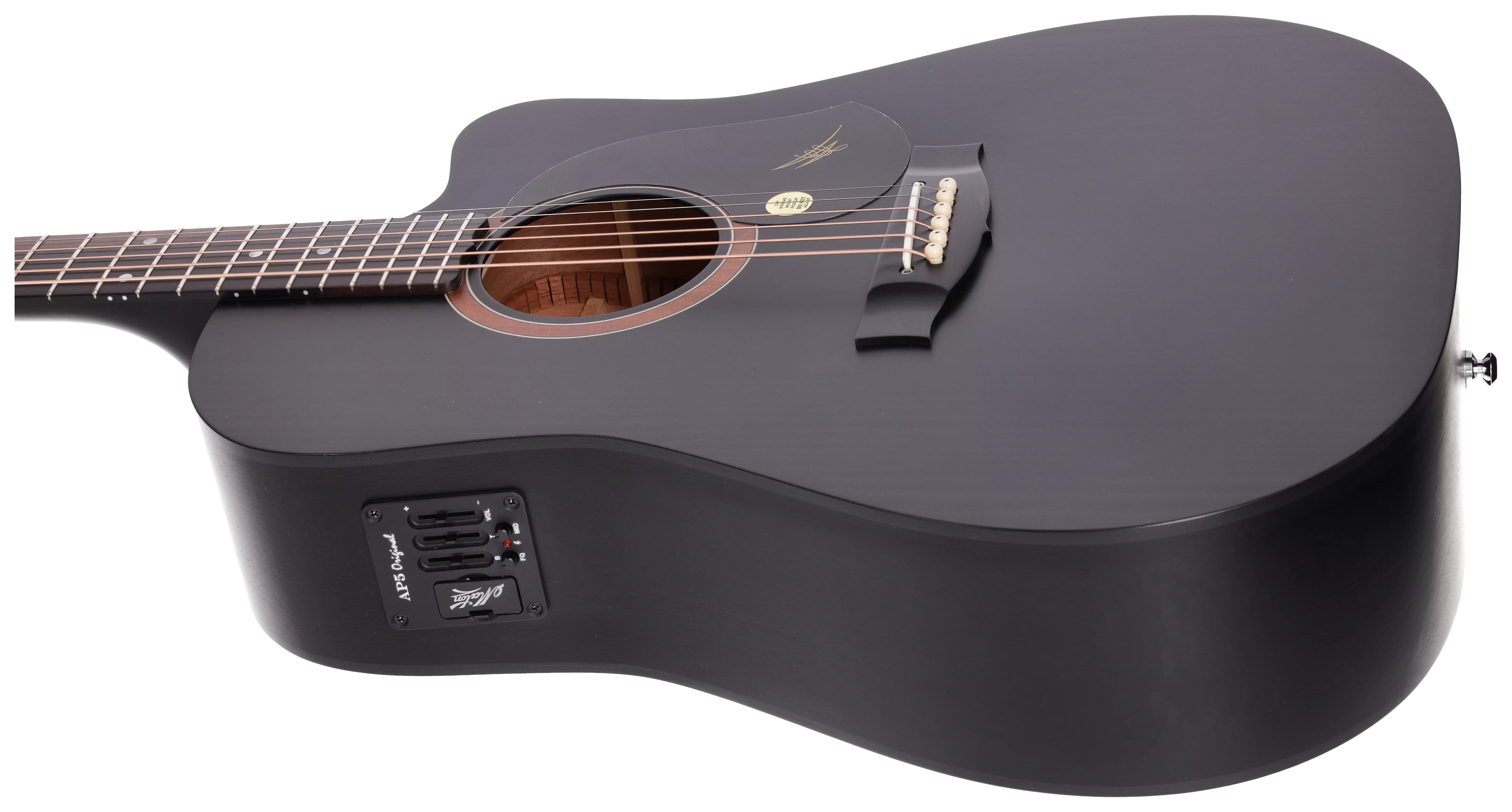 Maton Limited Edition SRS60C Satin Solid Black #12434 5