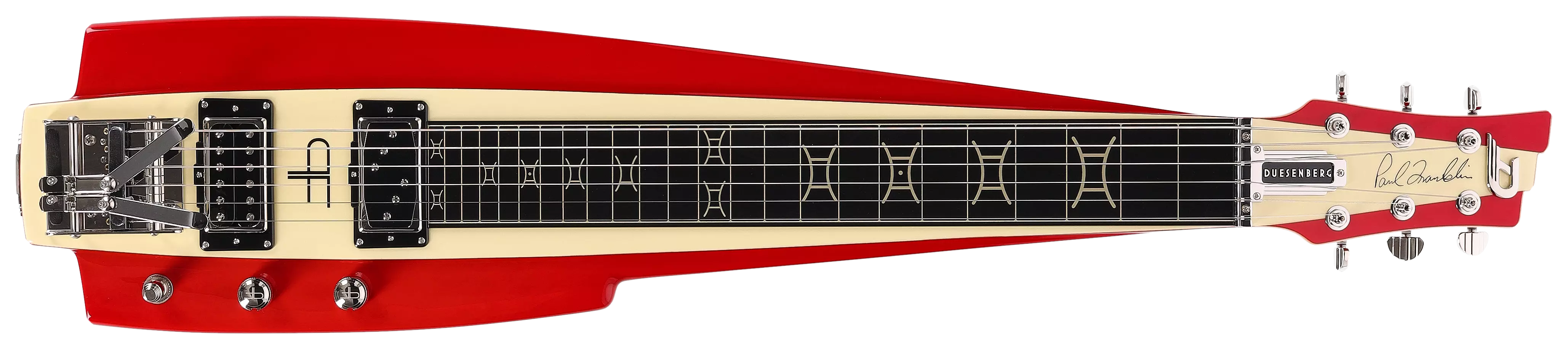 Duesenberg Lapsteel Paul Franklin Red 1