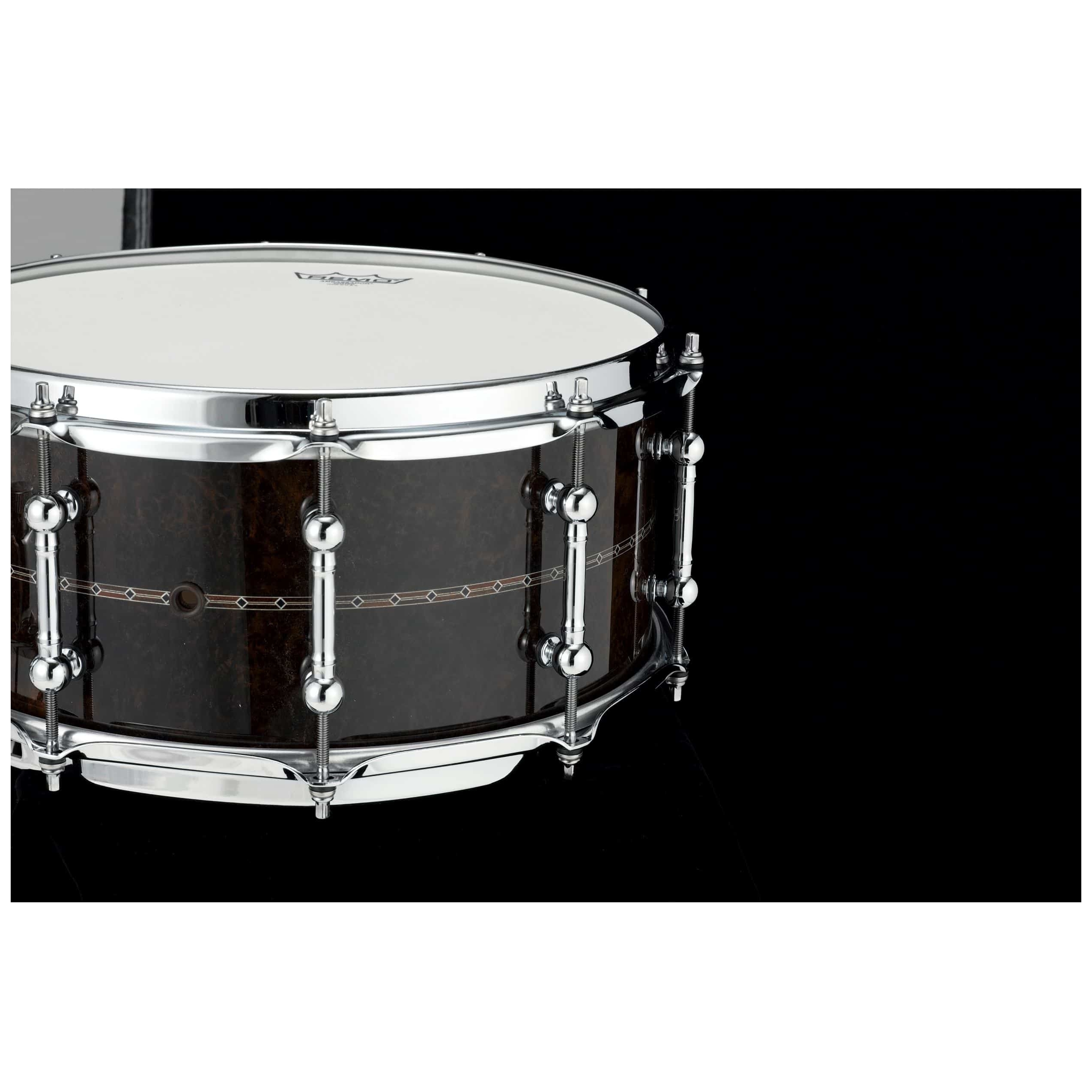 Tama - Tama STAR Reserve Snaredrum Walnuß Bubinga Gloss Claro Walnut 6,5 x 14 - 3