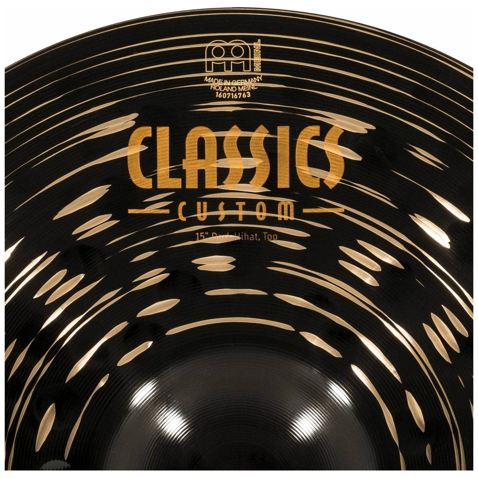 Meinl Cymbals - Meinl Cymbals CC15DAH - 15 Classics Custom Dark Hihat - 6