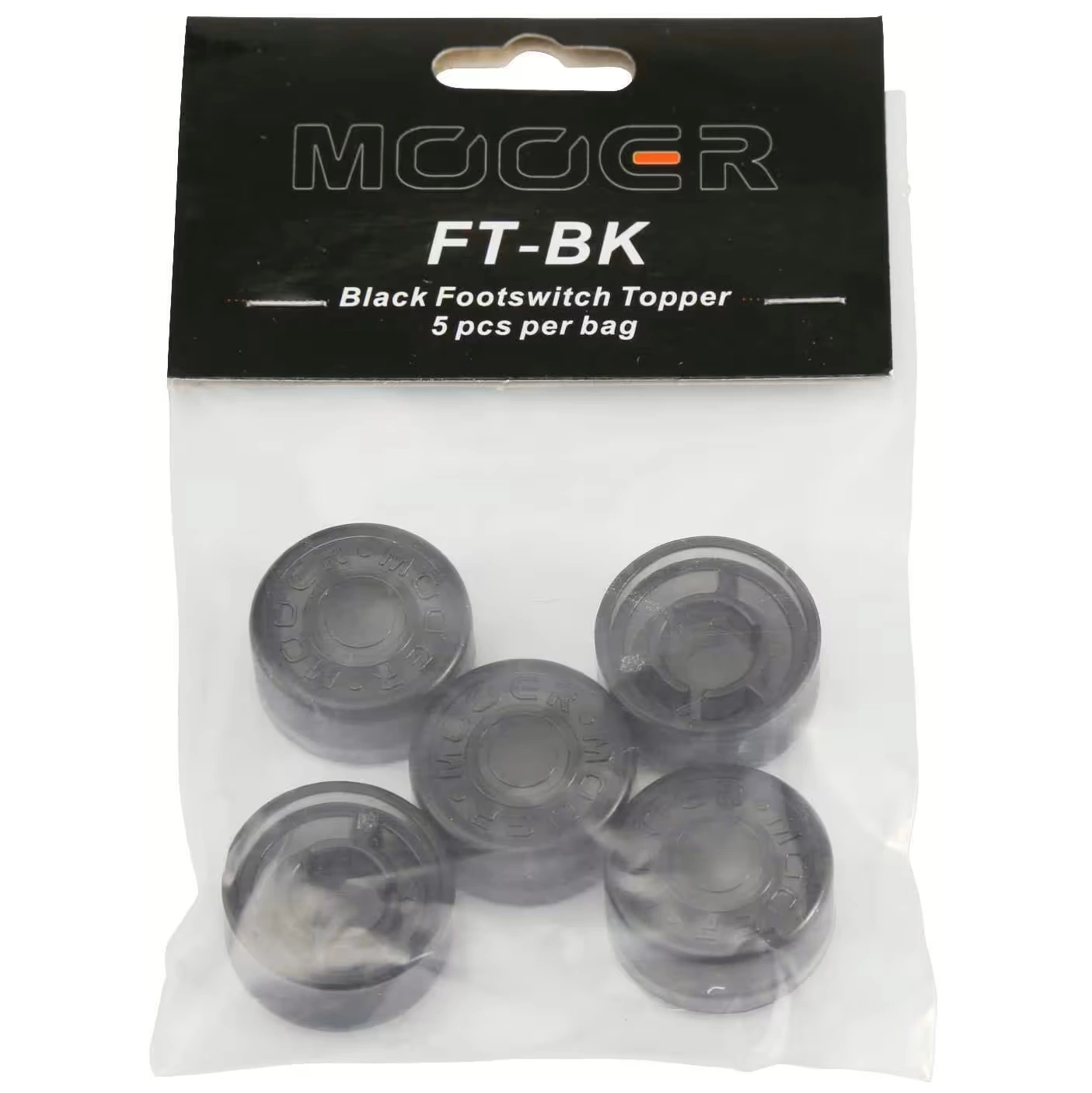 Mooer Candy Footswitch Topper Black 5pcs