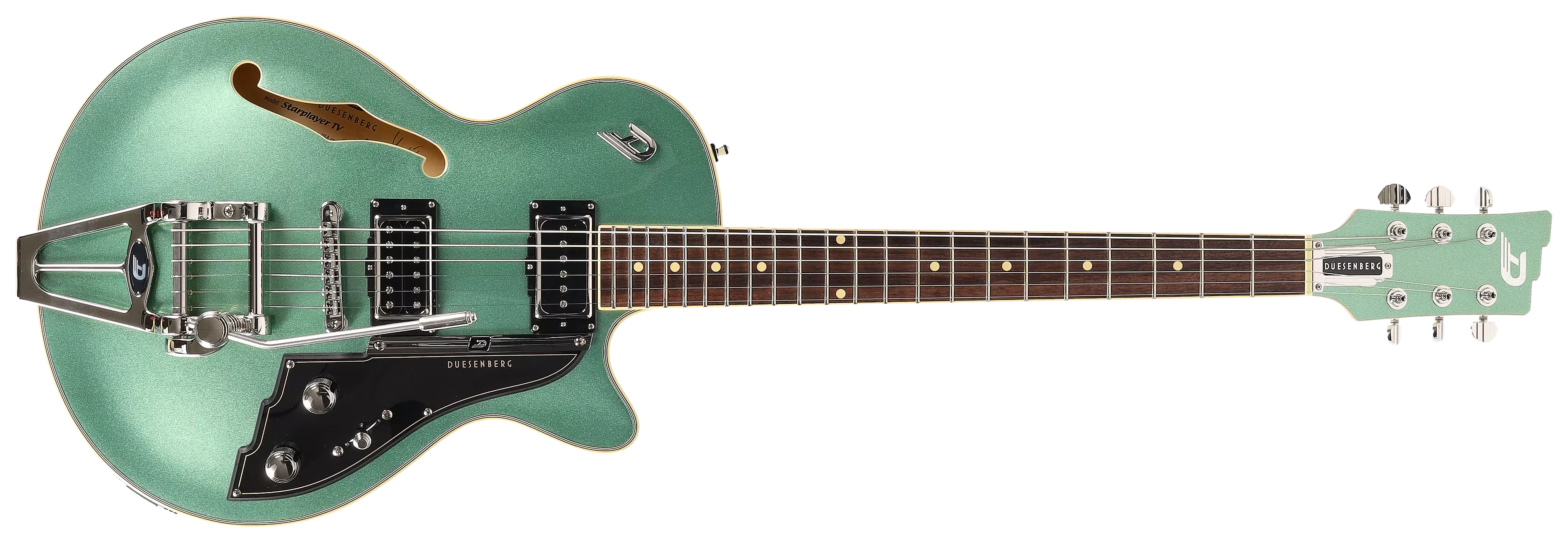 Duesenberg Duo-Tone Harbor Green & White 1