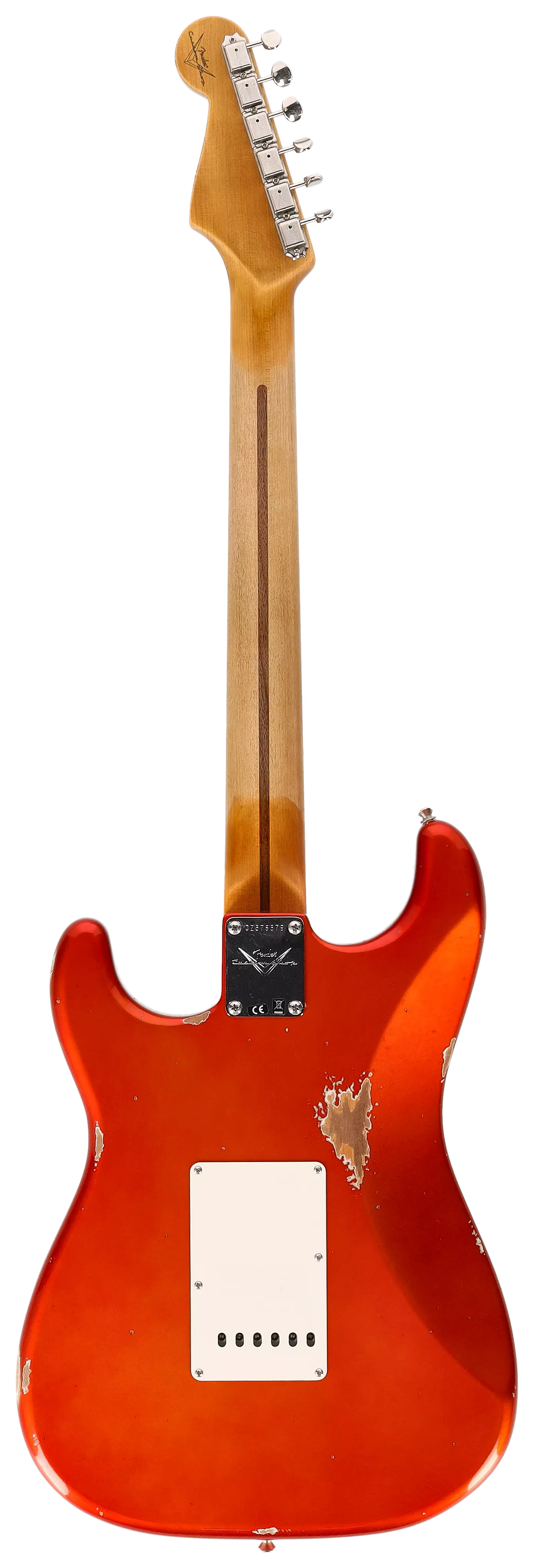 Fender Custom Shop 1963 Stratocaster Relic Aged Candy Tangerine Metallic #1 2
