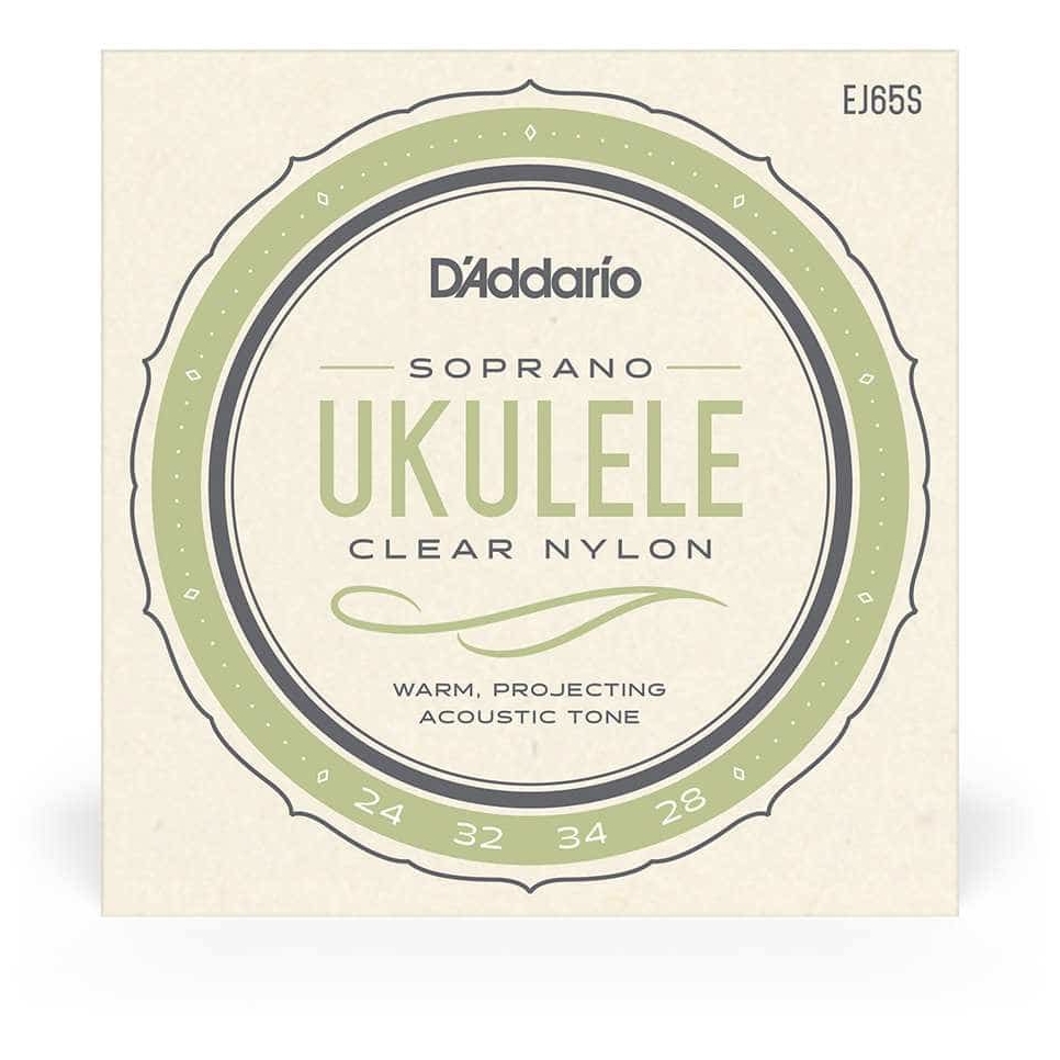 D’Addario - D’Addario EJ65S - Pro-Arté Ukulele Soprano Extruded Nylon 024-028