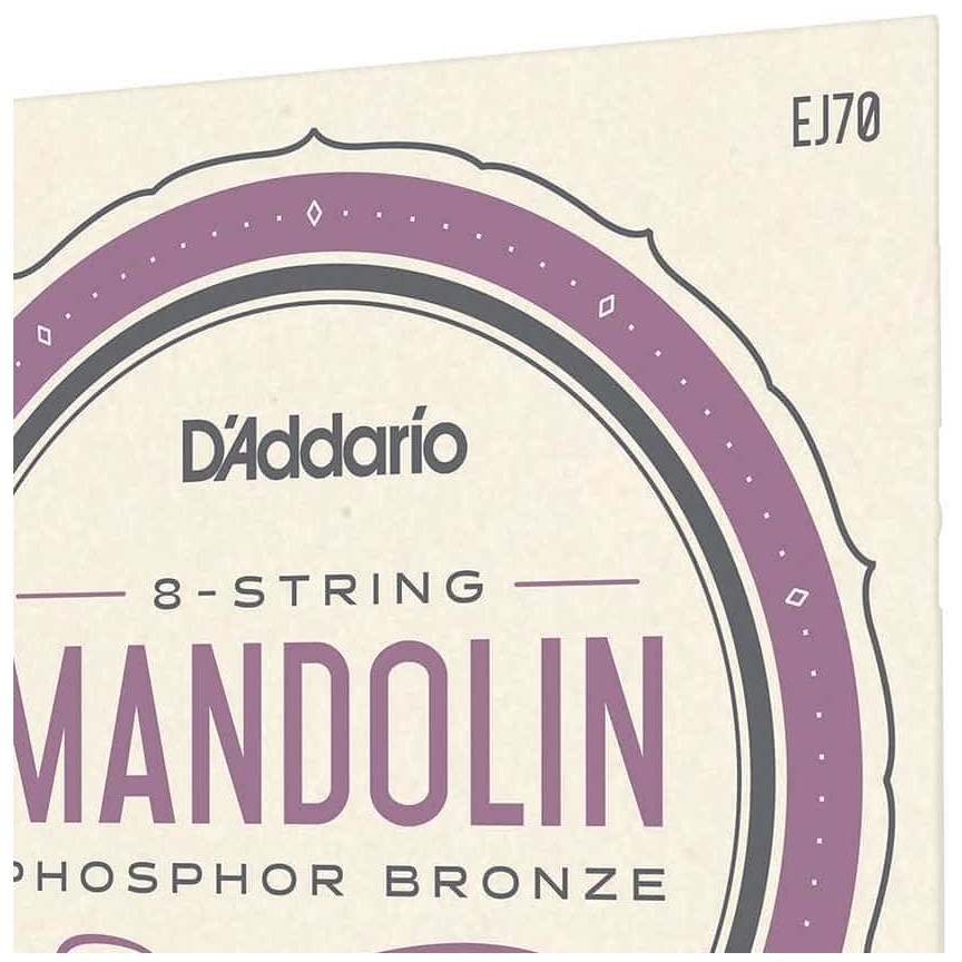 D’Addario - D’Addario EJ70 - Mandoline Phosphor Bronze, Ball End 011-038 - 5