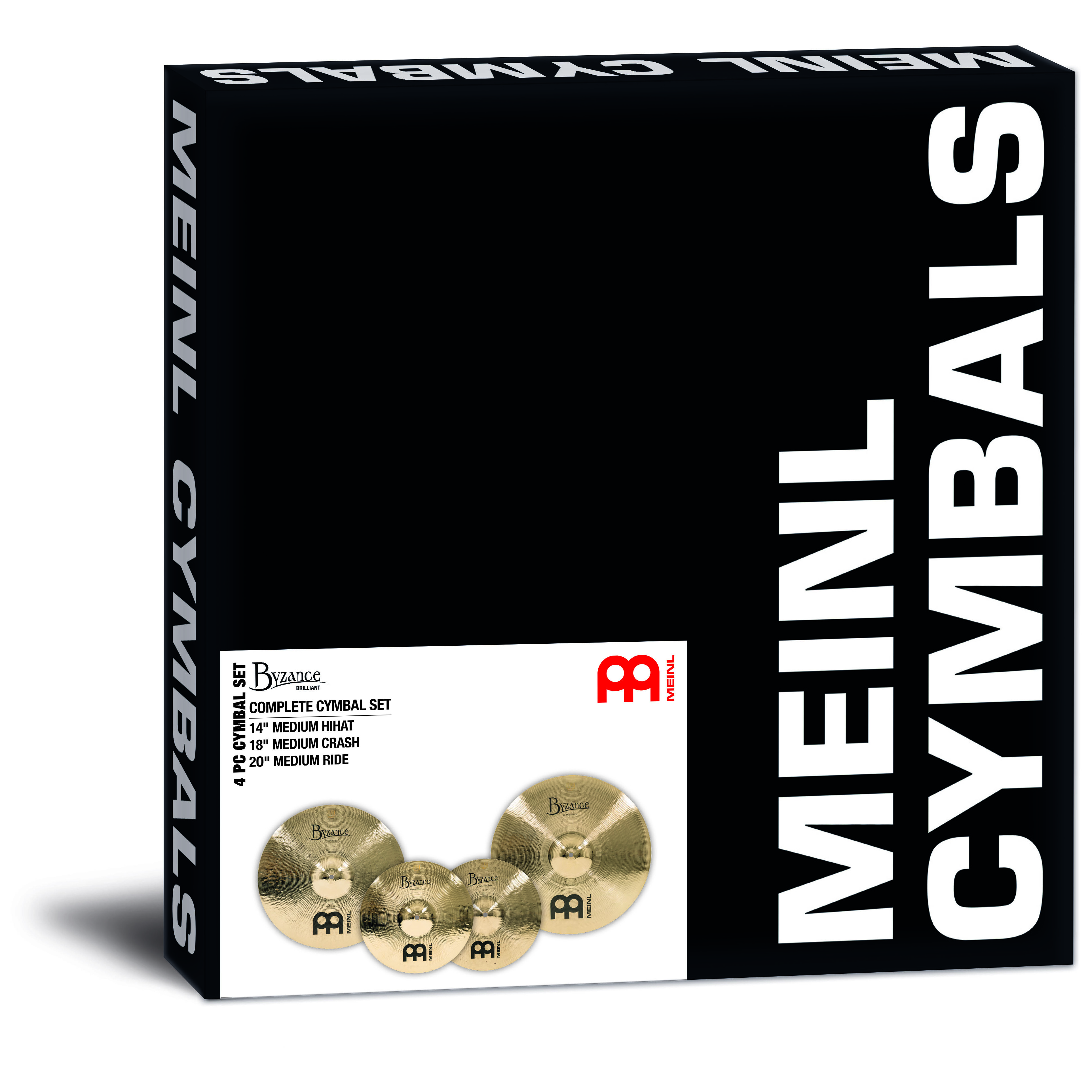 Meinl Cymbals BB-CS1 - Byzance Brilliant Complete Cymbal Set 2