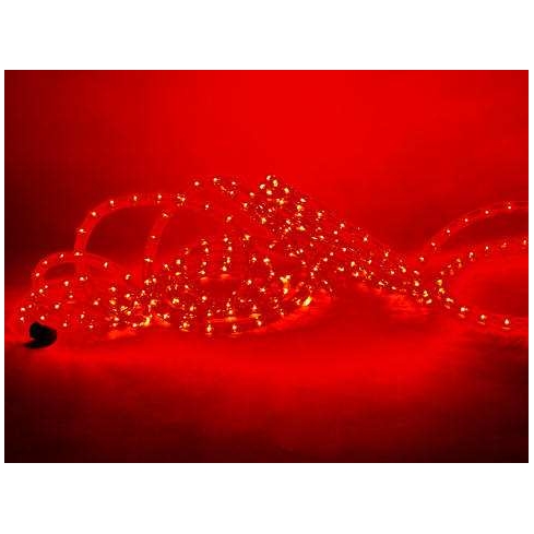 Eurolite - Eurolite Rubberlight RL1-230V Rot 9 Meter - 2