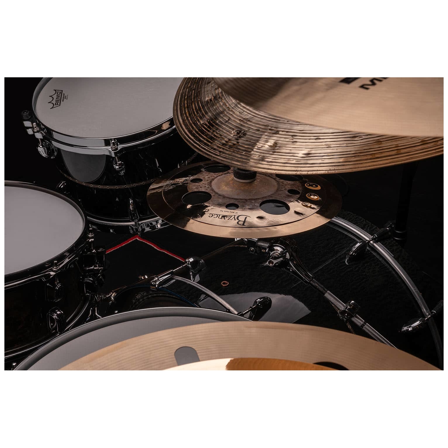 Meinl Cymbals - Meinl Cymbals 10 12 Artist Concept Model Baby Stack - Luke Hol land - 9