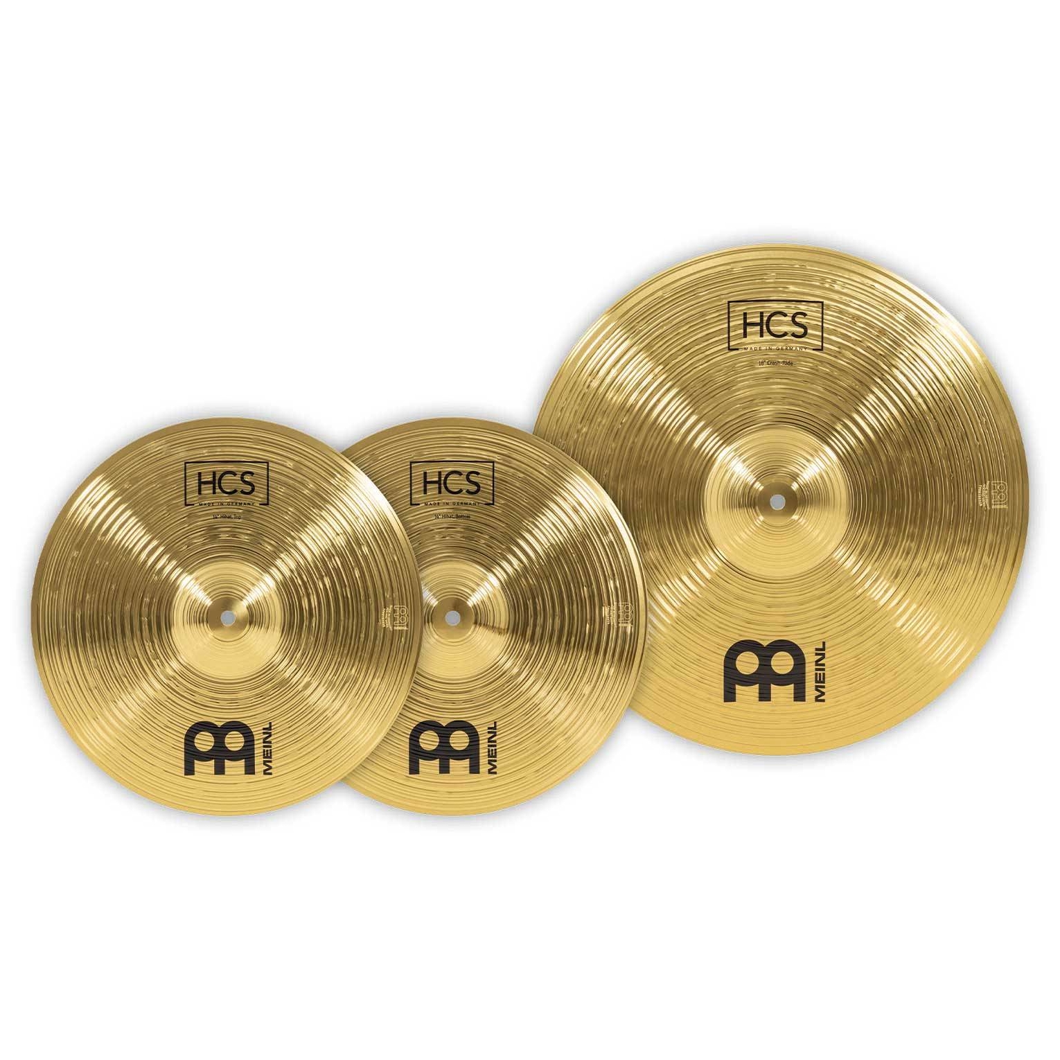 Meinl Cymbals - Meinl Cymbals HCS1418 - HCS Basic Cymbal Set - 1