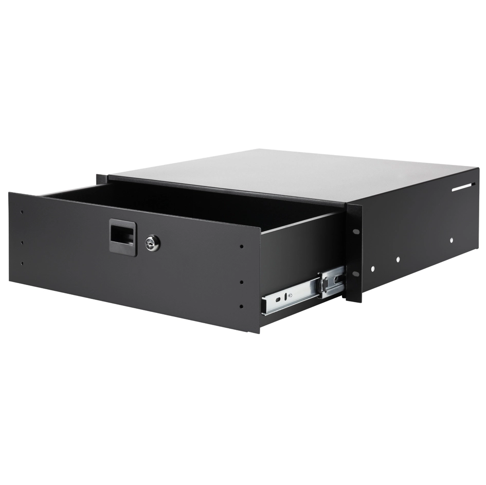 Adam Hall 87403A Rackschublade 3 HE Aluminium 1