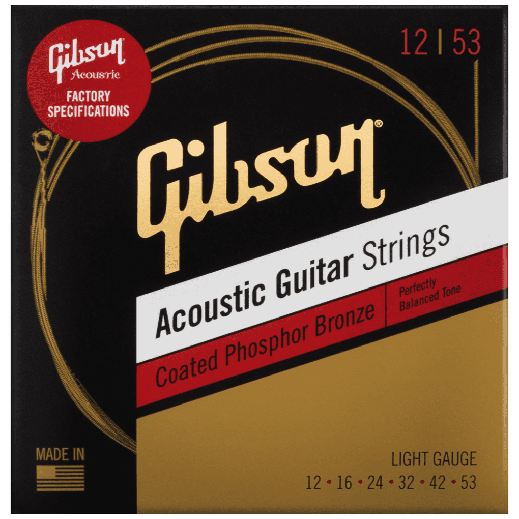 Gibson - Gibson Acoustic Saiten Coated Phosphor Bronze Light 012-053