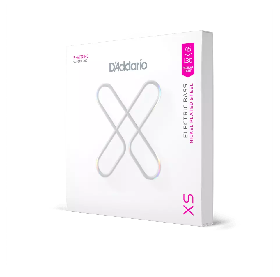 D’Addario XSB45130SL Bass Regular Light Super Long Scale 5-String 45-130