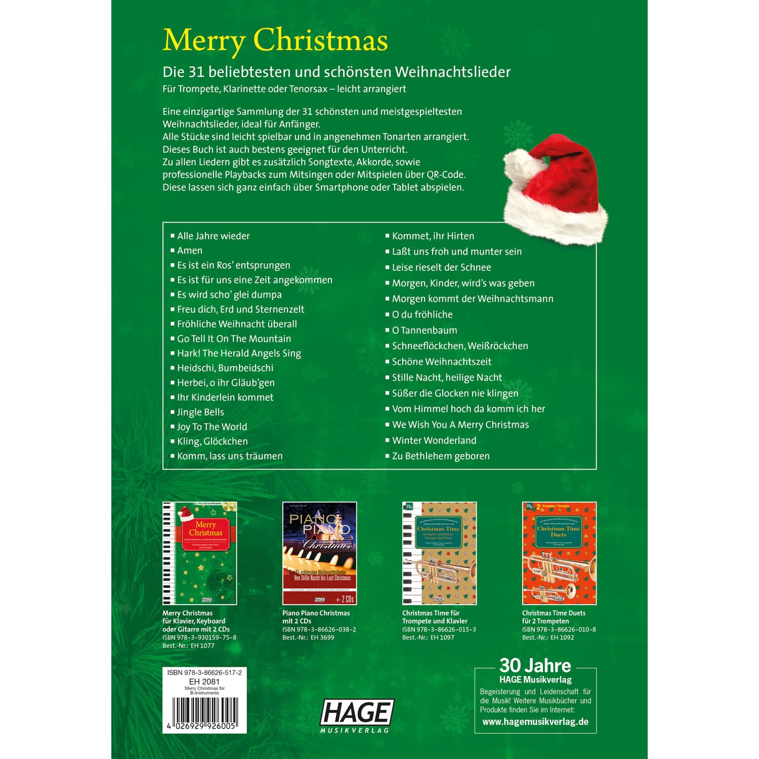  Merry Christmas for Bb-Instruments (OR-Codes) 1