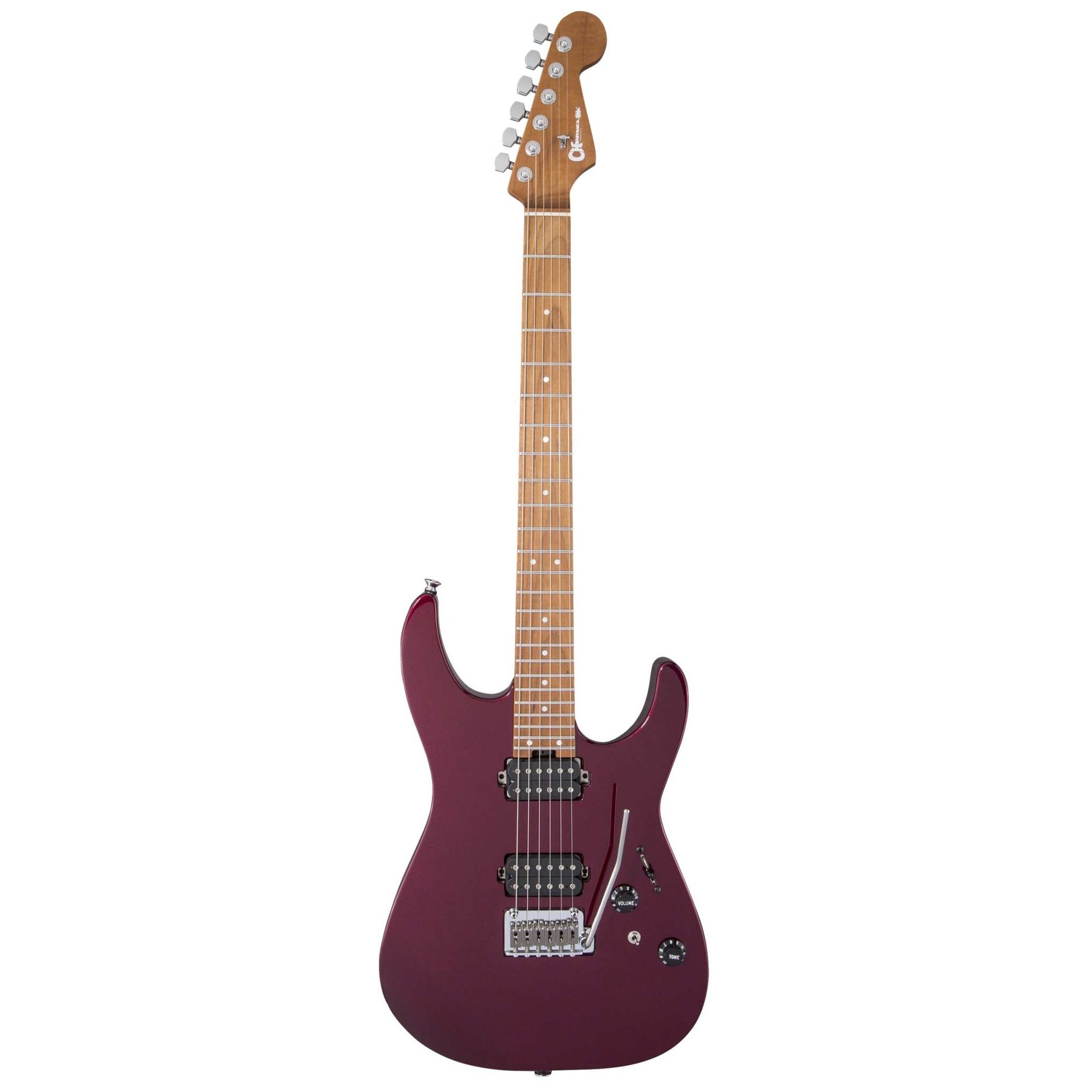 Charvel - Charvel USA Select DK24 HH 2PT CM Oxblood