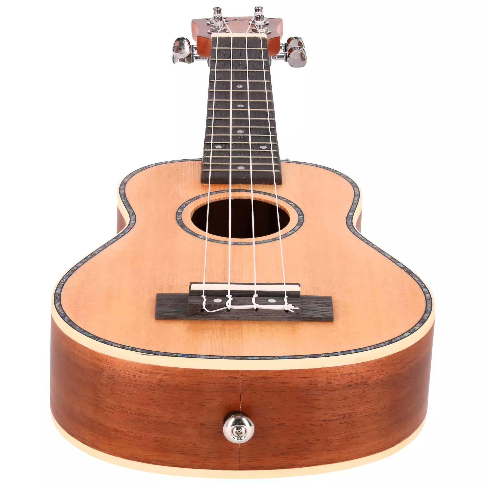 Redwood Lili' Koi Spruce Top Soprano Ukulele 4