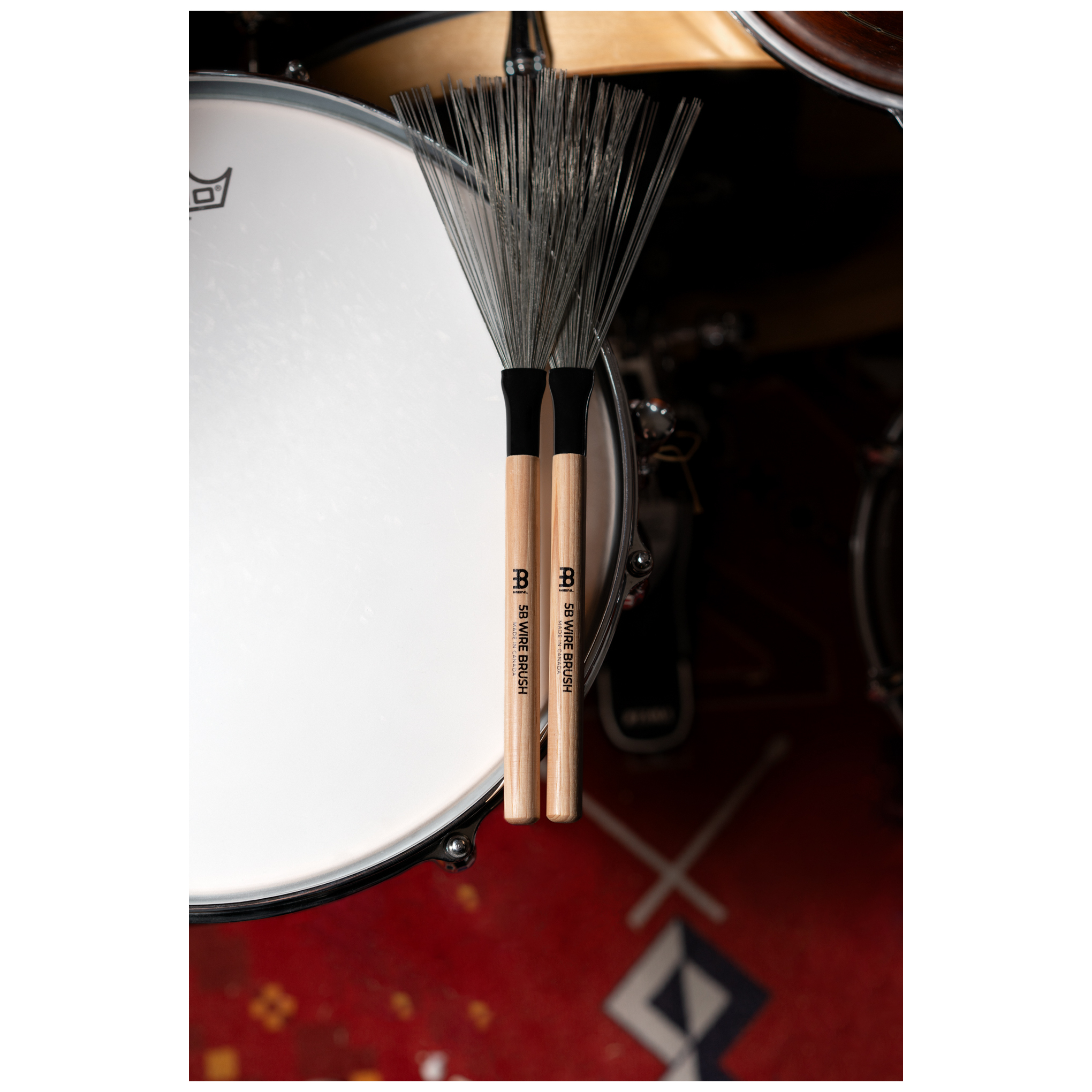 Meinl Stick & Brush SB311 - 5B Fixed Wire Brush 7