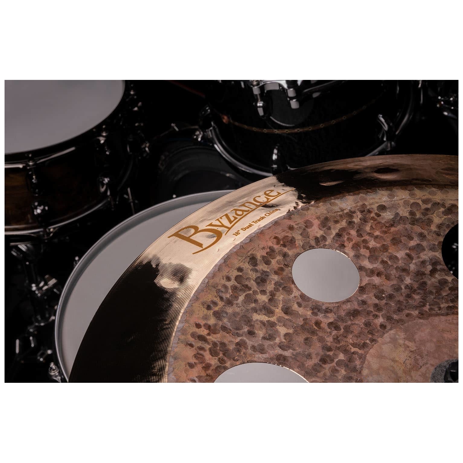 Meinl Cymbals - Meinl Cymbals B18DUTRCH - 18 Byzance Dual Trash China - 8