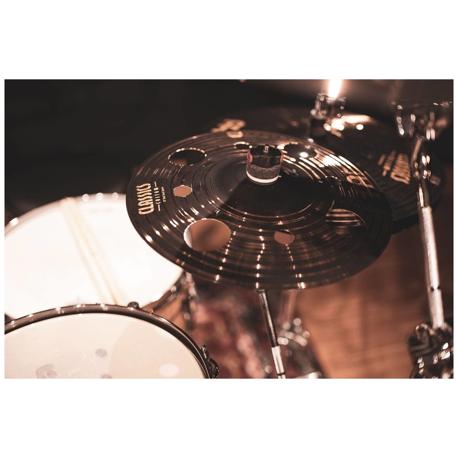Meinl Cymbals - Meinl Cymbals CC12DATRS - 12 Classics Custom Dark Trash Splash - 6
