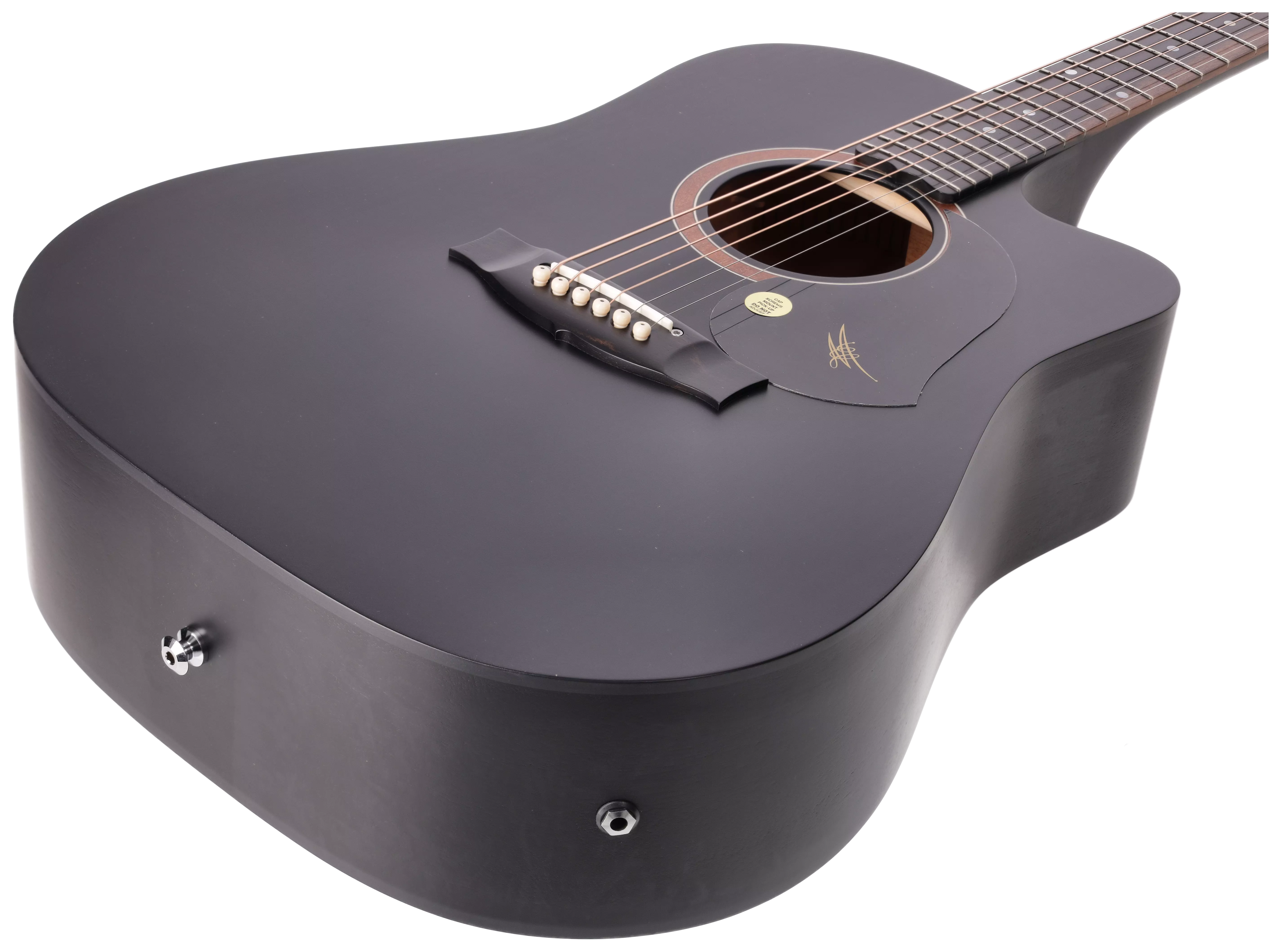 Maton Limited Edition SRS60C Satin Solid Black #12434 4