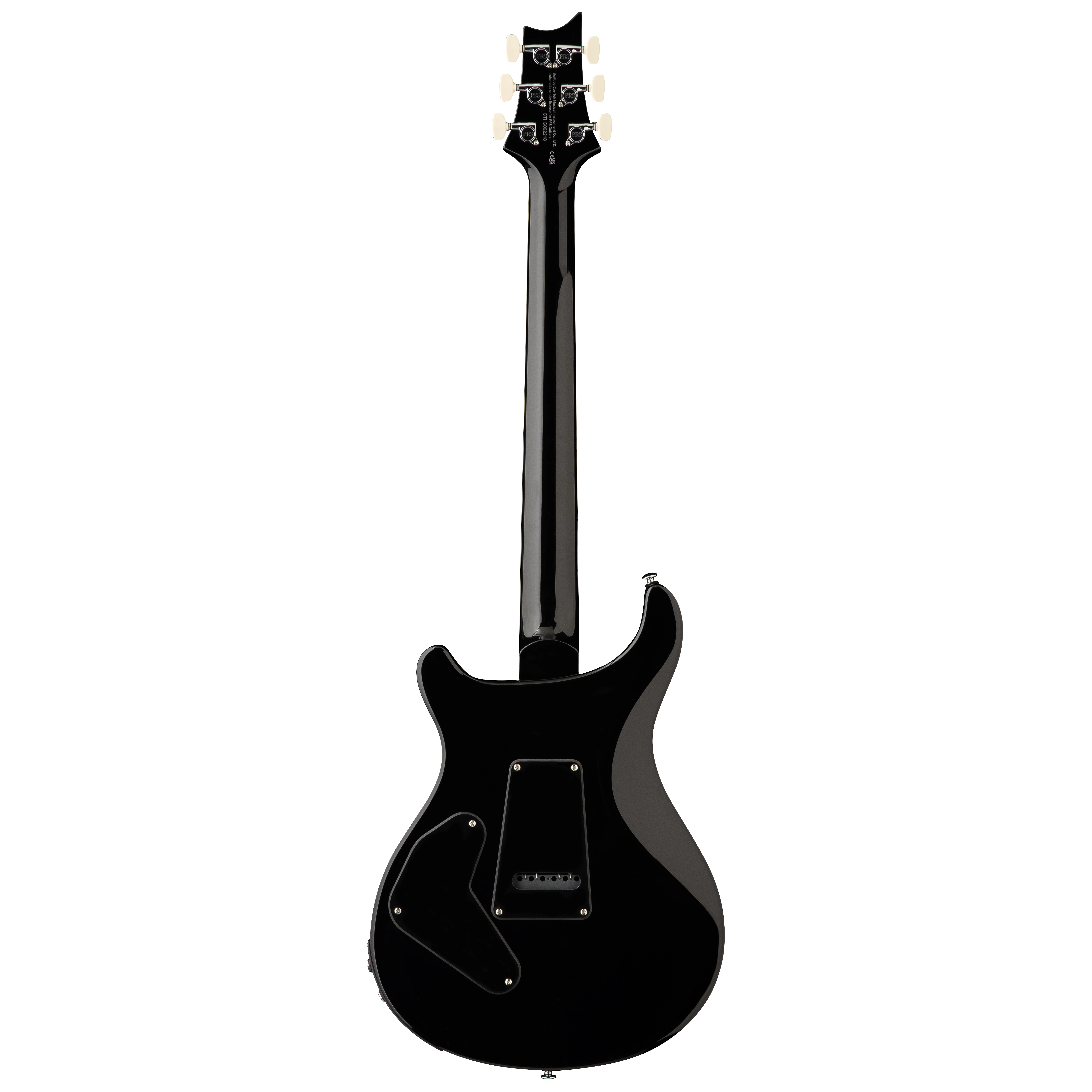 PRS SE Custom 24 Semi-Hollow Piezo Charcoal Burst 1