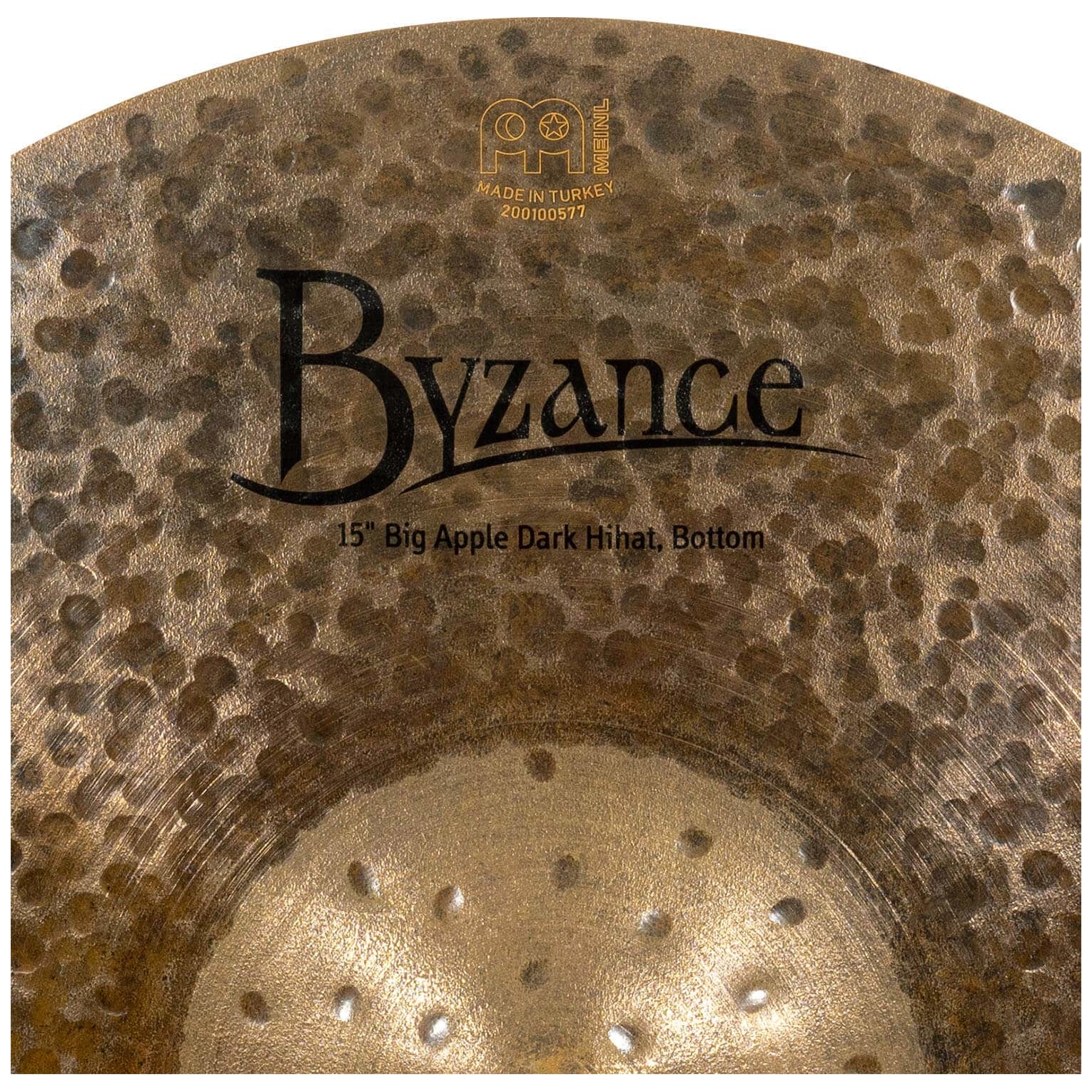 Meinl Cymbals - Meinl Cymbals B15DAH - 15 Byzance Dark Hihat - 4