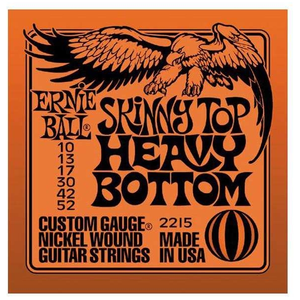 Ernie Ball 2215 - Skinny Top Heavy Bottom 010-052 10020691-0