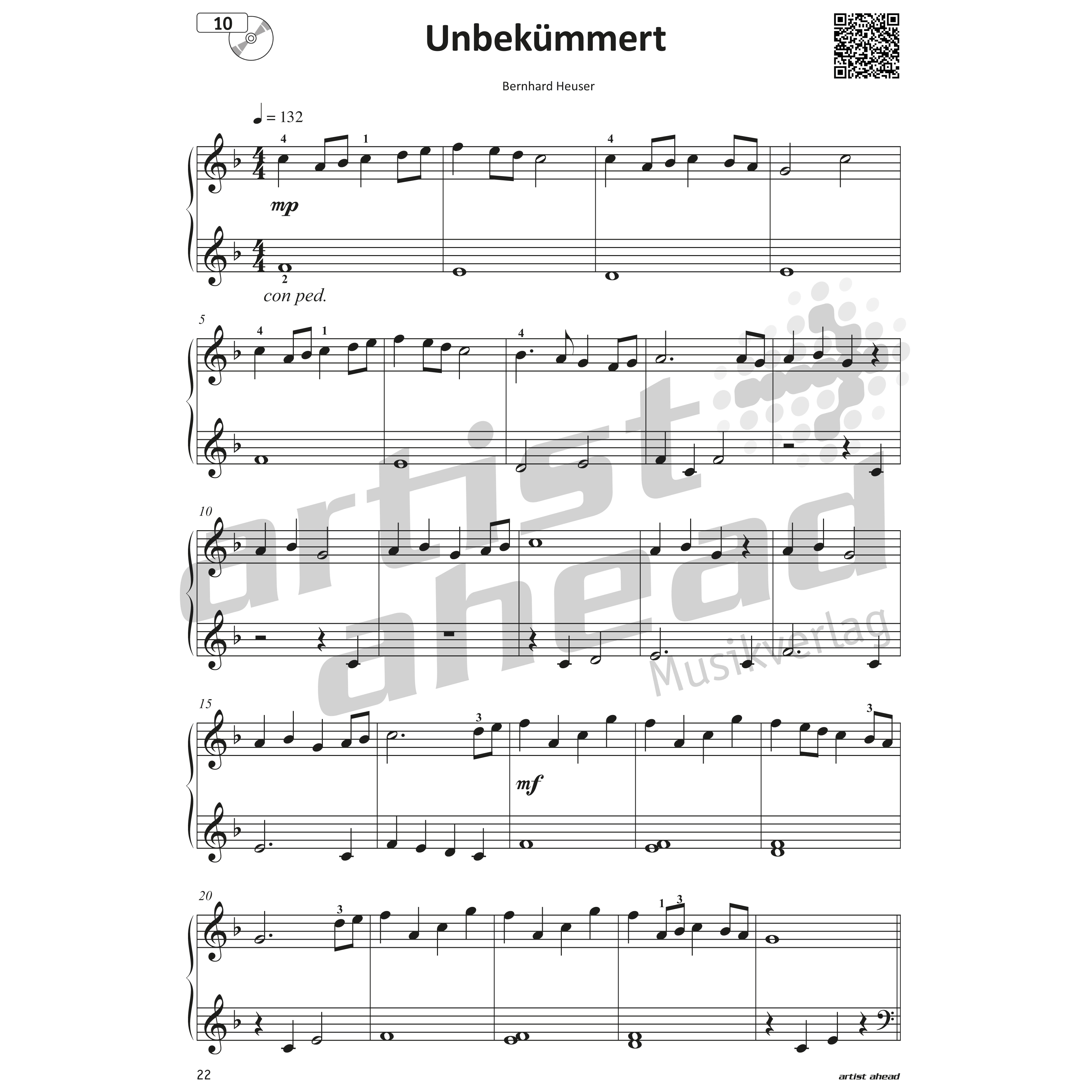 Artist Ahead Zauberhafte Melodien für Klavier 6